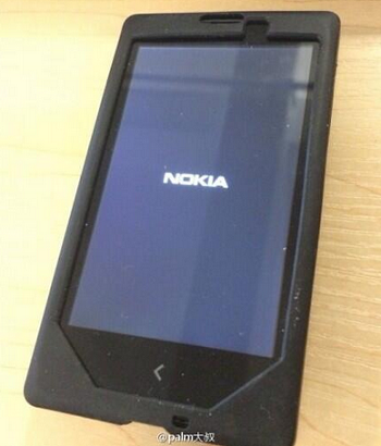 Leaked photo of the Nokia Normandy - Tweet reveals image of Android powered Nokia Normandy
