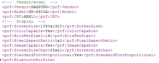 Alleged Galaxy S5 SM-G900A version for AT&T pops up in a user agent profile