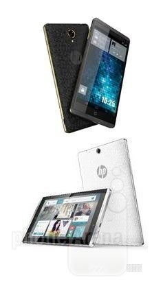 HP Slate 6 (up) and Slate 7 (down) VoiceTabs - HP Slate 6 and Slate 7 VoiceTab phablets appear in press photo, release date tipped for next month