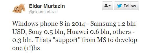 Microsoft said to front Windows Phone makers with up to $2.6 billion, Samsung might score the lion's share