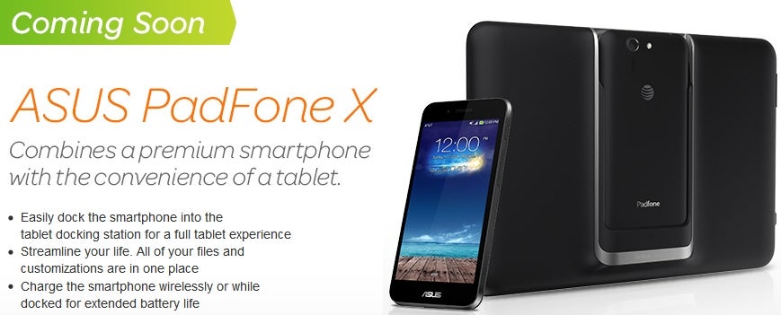 AT&amp;T Asus PadFone X receives its Wi-Fi certification