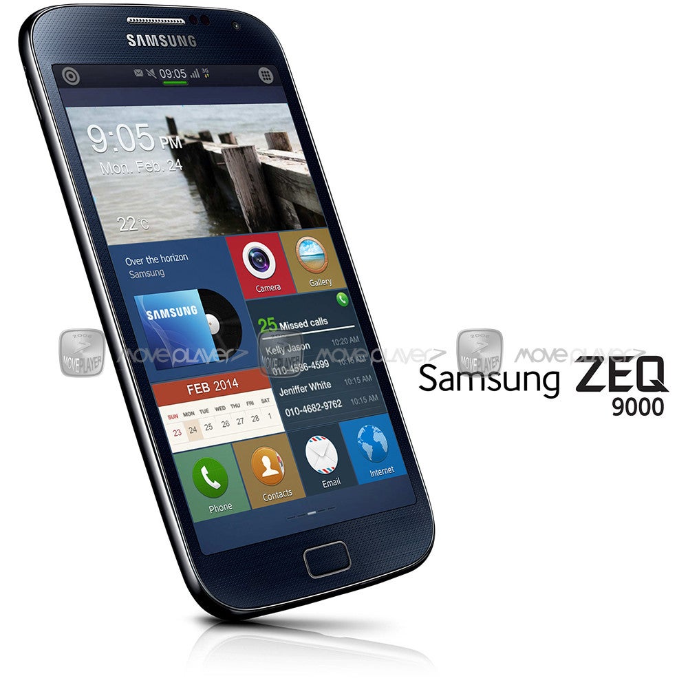 Alleged photo of upcoming Samsung Tizen smartphone, ZEQ9000 "Zeke", leaks