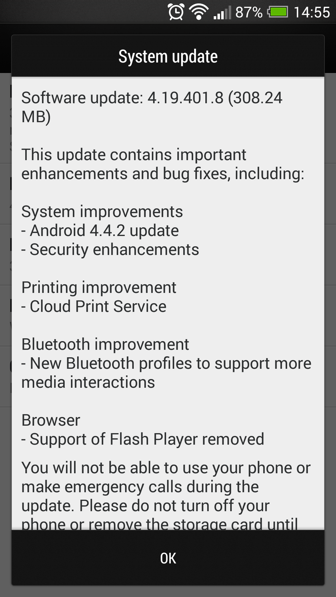 Android 4.4.2 KitKat update starts rolling to the HTC One
