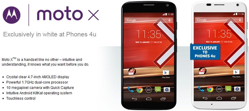 Motorola Moto X released in the UK - earlier than expected