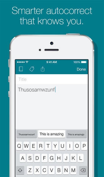SwiftKey arrives to iOS in cahoots with Evernote, pretends to be a note-taking app
