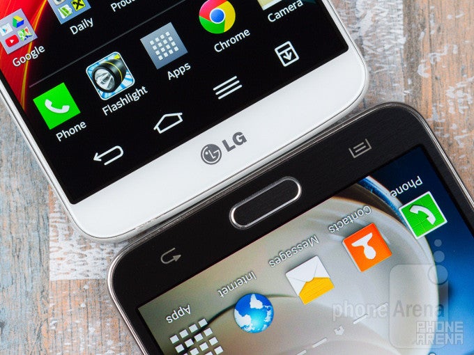 Samsung Galaxy Note 3 Neo vs LG G2: first look
