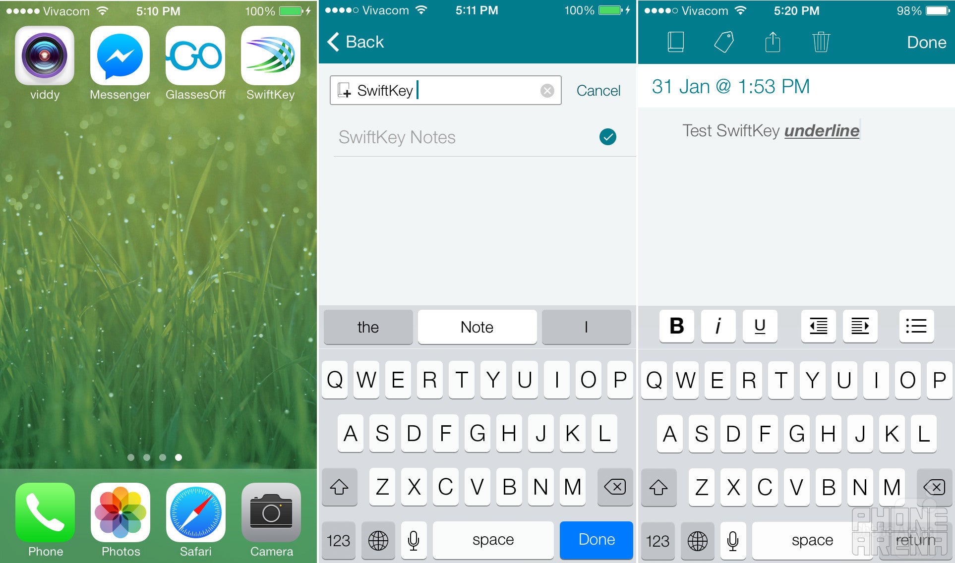 SwiftKey Note app review