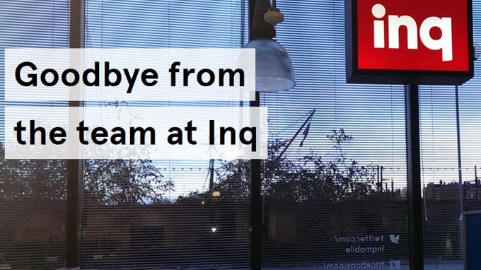 Another sign that making Facebook-centric hardware is a bad idea: INQ Mobile calls it quits