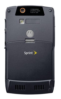Sprint PCS gets slim black Motorola Q smartphone