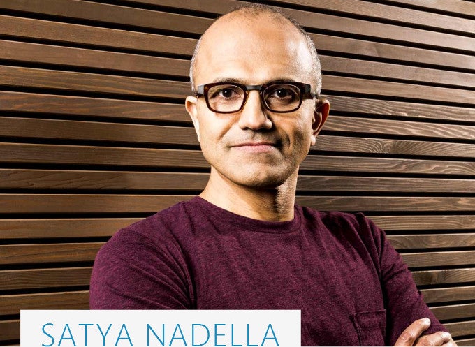 Satya Nadella becomes the third CEO of Microsoft, Bill Gates stages a comeback