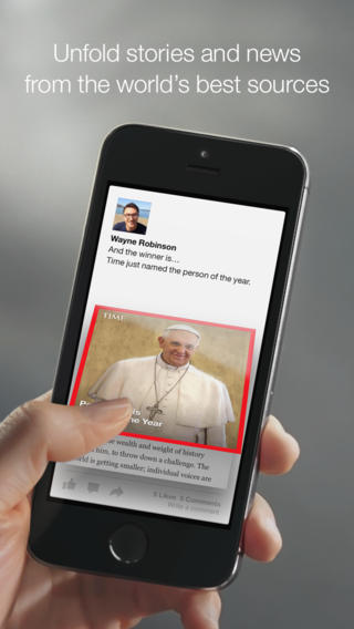 Paper is a beautiful way to get the news Facebook wants you to see