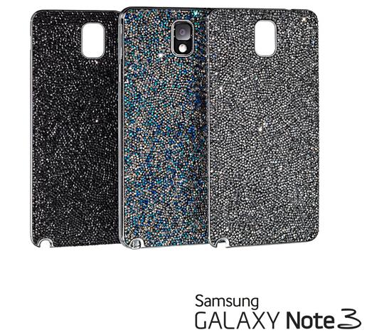 Phablet fashion: Samsung teams with Swarovski for crystal-studded Note 3 covers and bracelets