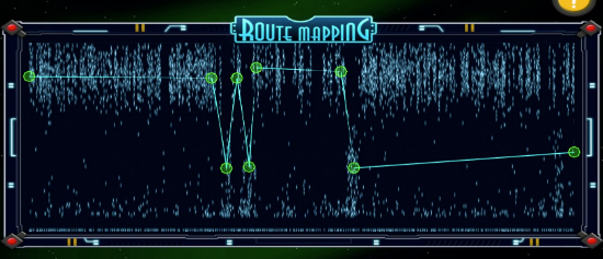 ...gets translated into a game map - just draw a track through the most dense areas to play. - Genes in Space is the first Android and iOS game that helps cure real-world cancer