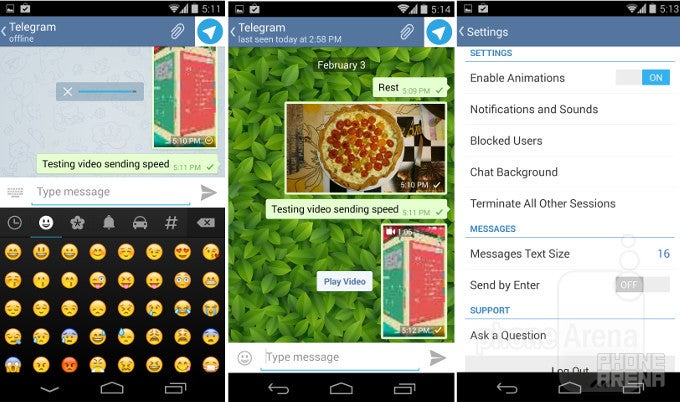 Telegram secure instant messaging app review: encrypted speed