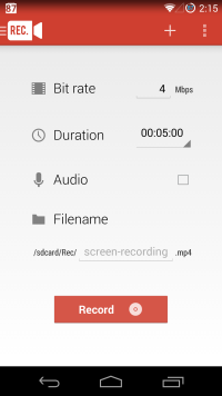 Rec (Screen Recorder) app review: record your Android screen