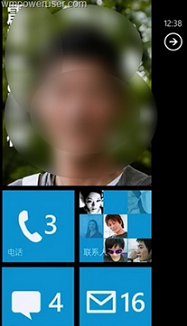 Larger Live Tile seen in 2011 concept slide - Swype styled typing, Large Live Tile coming to Windows Phone 8.1?