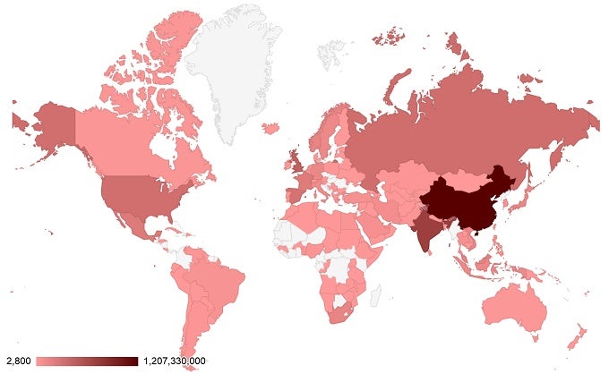 Wireless carriers and their customers around the world