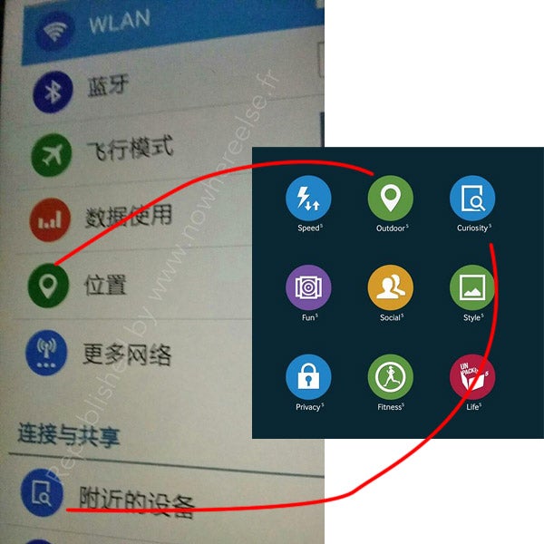 Alleged Samsung Galaxy S5 screenshot shows new TouchWiz UI with round, flat icons