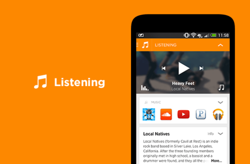 Aviate gets new &quot;Listen&quot; space that launches when you plug in headphones