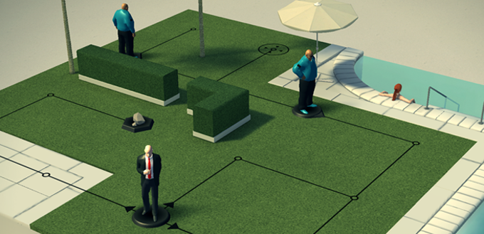 Square Enix announces Hitman GO, a turn-based strategy with chess-like figures