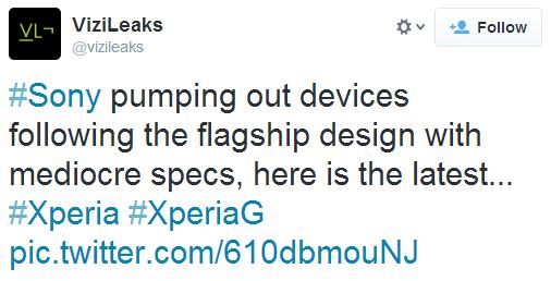 Claimed Sony Xperia G midranger snapped together with the Z1
