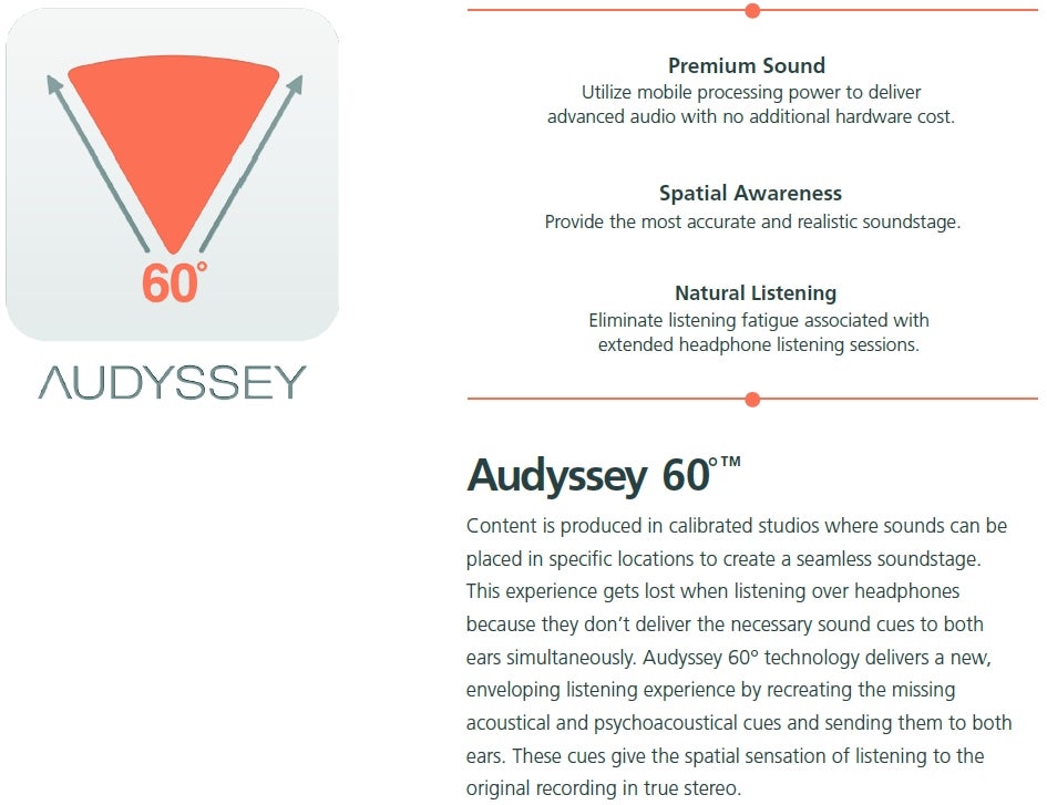 Audyssey to showcase new 60 degree audio technology for smartphones at MWC 2014