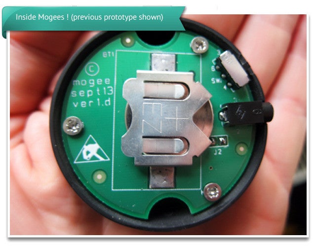 Inside the Mogees sensor - Mogees turns everyday objects into musical instruments with a sensor and a smartphone