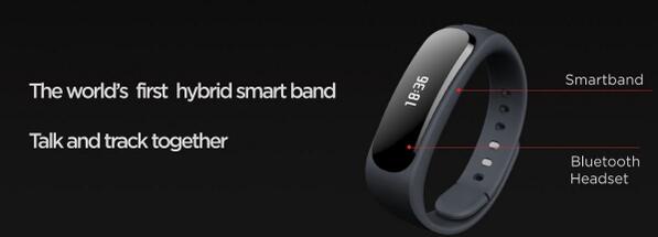 Huawei's first smartwatch is here: TalkBand B1 with 6-day battery life, fitness tracking and pop-out earpiece for calls