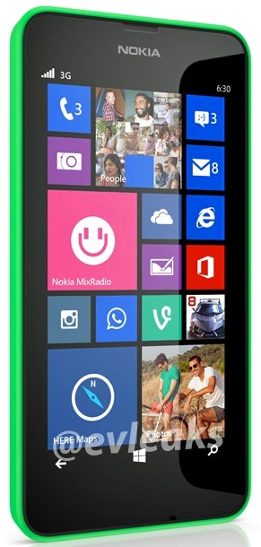 Nokia Lumia 630 press photo leaks