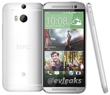 AT&T's HTC All New One / M8 pictured in all its glory