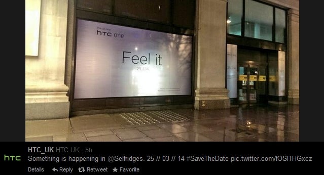 &quot;All New HTC One&quot; name publicly showcased in London