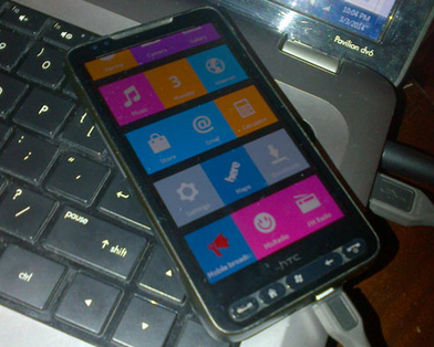 HTC HD2 running the forked Android OS from the Nokia X - HTC HD2 does it again, gets booted up by Nokia X's forked Android OS