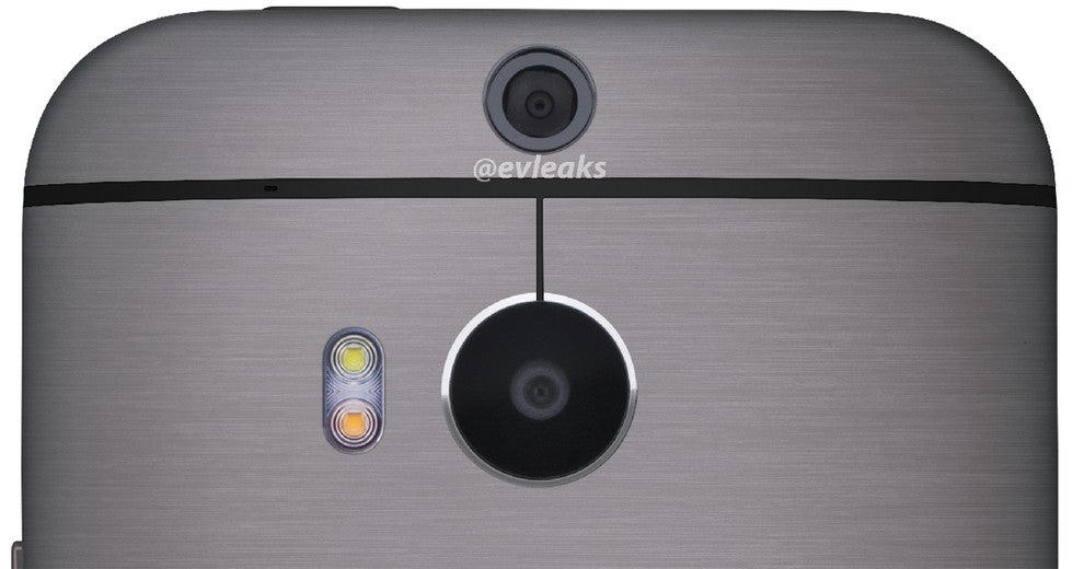 Here&#039;s a close look at HTC One M8&#039;s dual-sensor rear camera