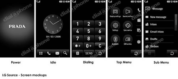 First Photos of LG Prada phone