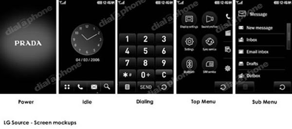 First Photos of LG Prada phone