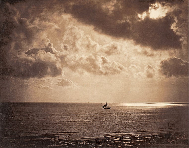 An image composed using negatives of different exposures. By Gustave Le Gray, 1856 - Why, when, and how to take HDR photos with your smartphone