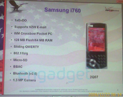 Three new Windows Mobile QWERTY slider phones coming to Verizon