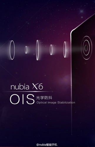 ZTE's new Nubia X6 will have Optical Image Stabilization