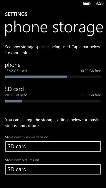User finds out Windows Phone 8 has 128GB microSD card support