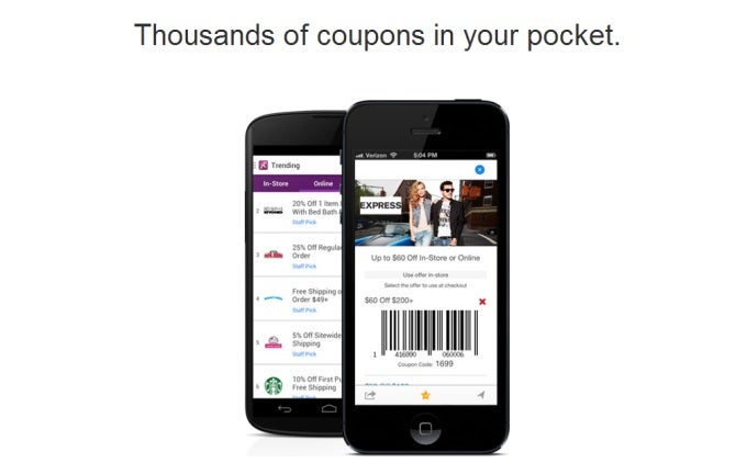 RetailMeNot's free Coupons app updated with personalized alterts, geo-fence notifications, and more