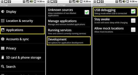 How to enable USB debugging on Android