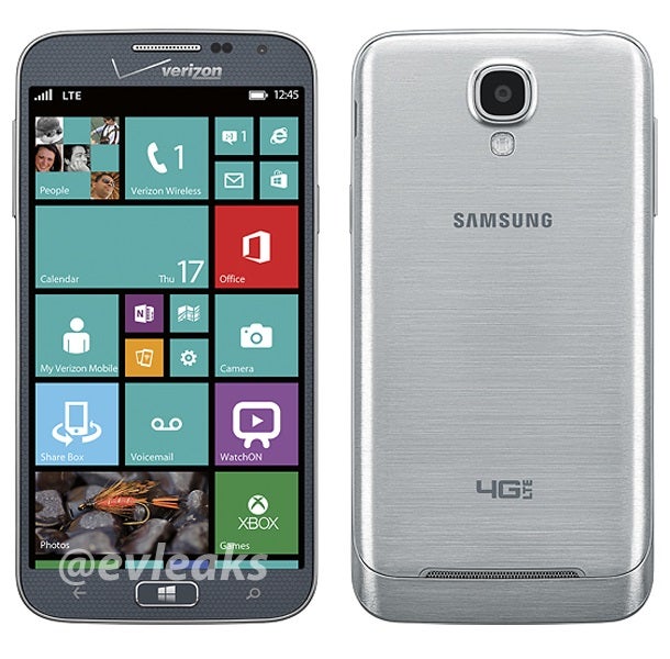 Full press render for Samsung ATIV SE, Windows Phone for Verizon, leaks