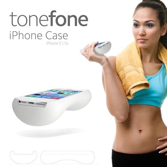 Need to work out? Can’t let go of your iPhone? Try the world’s heaviest iPhone case, ToneFone