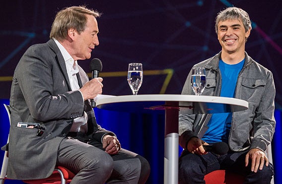 Larry Page at TED: "felt guilty for wasting time" working on Android