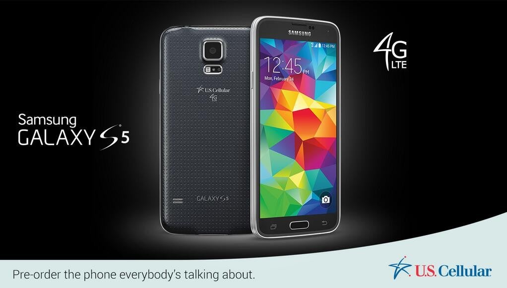 A Samsung Galaxy S5 pre-order gets you a $50 Google Play promo code at U.S. Cellular