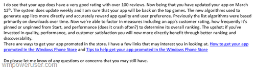 Memo from Microsoft details changes in how Top Games are selected for the Windows Phone Store - Microsoft is changing the way &#039;Top Games&#039; are ranked in the Windows Phone Store