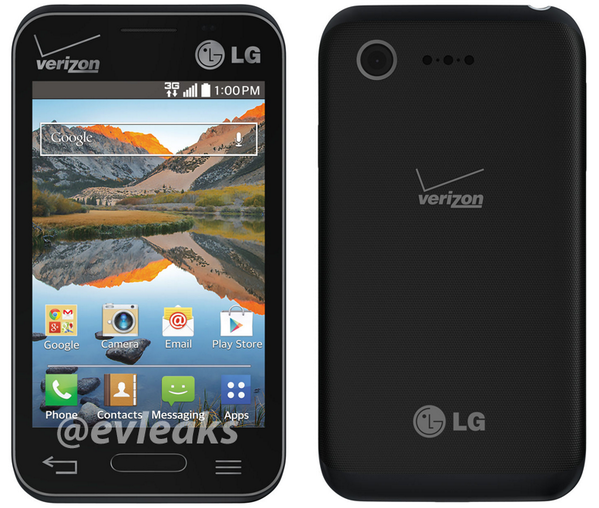 Verizon-bound LG Optimus Zone 2 pictured