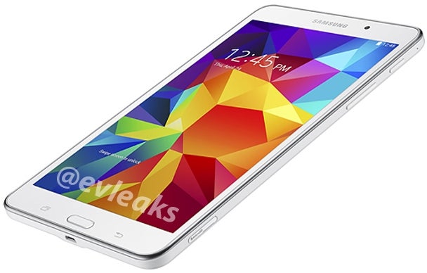 Unannounced Samsung Galaxy Tab 4 7.0 pictured (black and white versions)