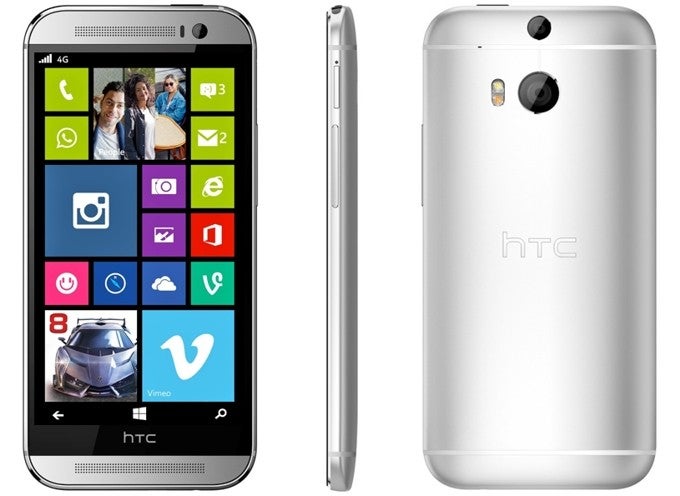 Some HTC One M8 design elements to be used for a new Windows Phone handset?