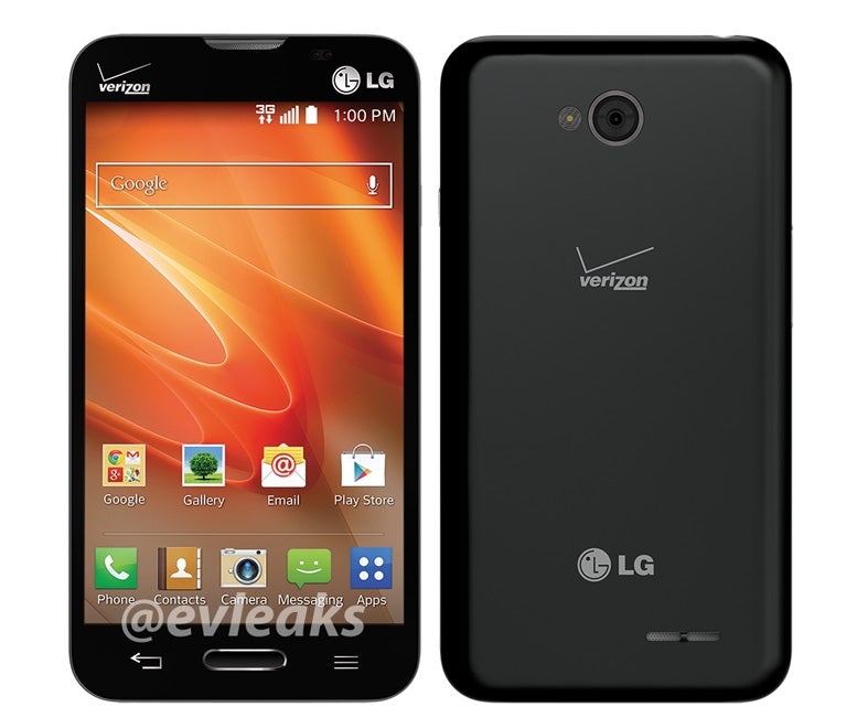 LG Optimus Exceed 2 for Verizon prepaid press render leaks